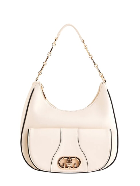 GAUDÌ DIANA Borsa hobo con tasca e tracolla white - Borse Donna