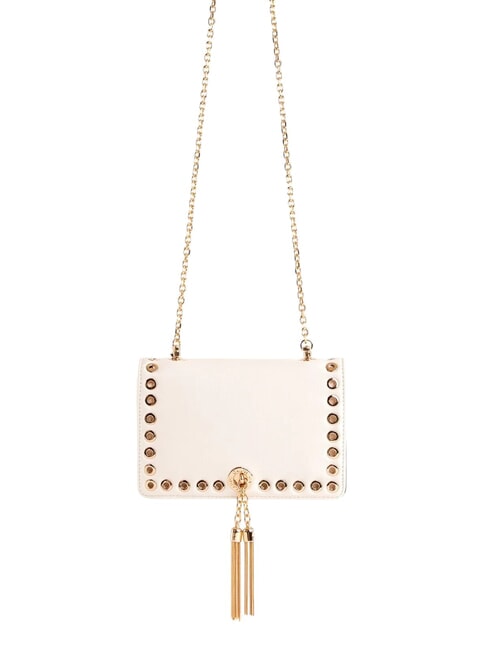 GAUDÌ DIVA Borsa a tracolla con borchiette white - Borse Donna