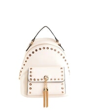 GAUD&Igrave; DIVA Zaino mini con borchiette white - Borse Donna - 1