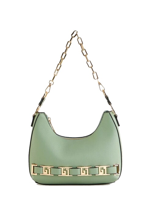 GAUDÌ DORIS Borsa a spalla con loghi in metallo marine/bianco - Borse Donna