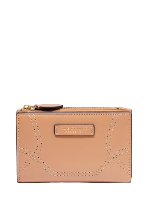 THE BRIDGE GIORGIA Portafoglio in pelle marzapane abb. oro - Portafogli Donna