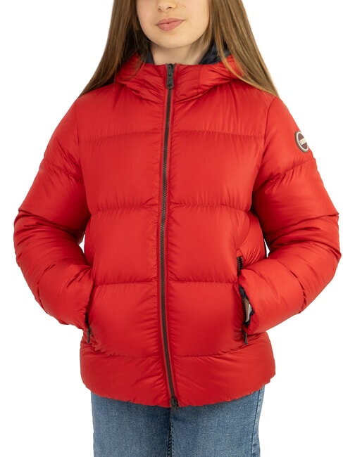 COLMAR E CONCRETE Piumino reversibile con cappuccio hero-navy blue - Giacche Bambini