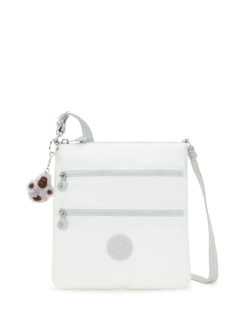 KIPLING KEIKO Borsa a tracolla verticale vivid white - Borse Donna