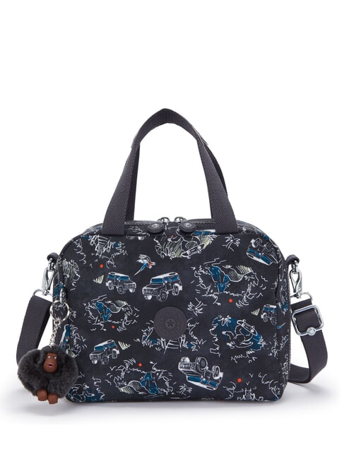 KIPLING MIYO Borsa termica porta pranzo jungle fun race - Borse e accessori kids