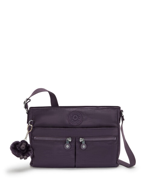 KIPLING NEW ANGIE Borsa a tracolla multipocket ultimate plum - Borse Donna