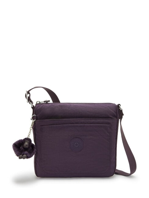 KIPLING SEBASTIAN Borsa a tracolla con tasca ultimate plum - Borse Donna