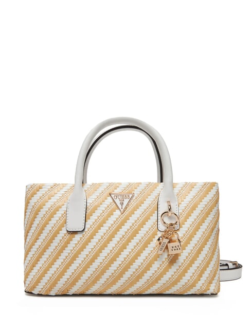 GUESS SIMONA  Borsa a mano, con tracolla natural/white - Borse Donna