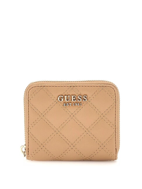 GUESS GIULLY  Portafoglio Small BEIGE - Portafogli Donna