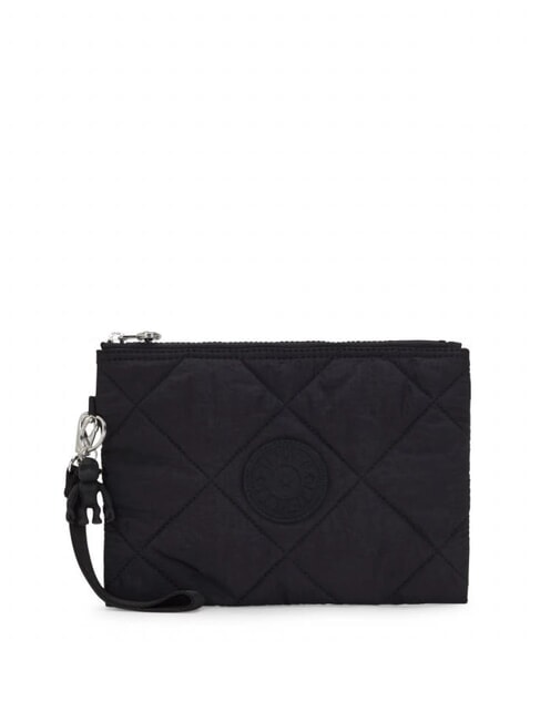 KIPLING FANCY Pochette con polsierina cosmic black quilt - Borse Donna