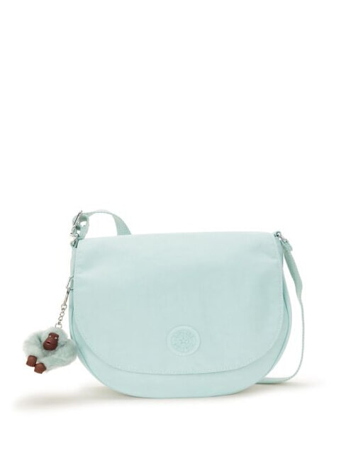 KIPLING LUCASTA Borsa a tracolla con patta springtime sage - Borse Donna