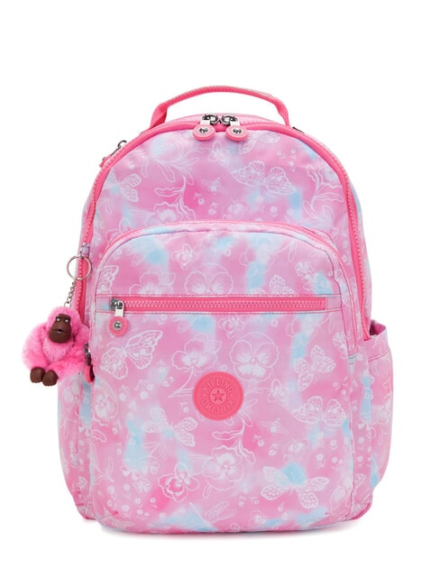 KIPLING SEOUL KIDS Zaino porta pc 15" garden clouds - Zaini Scuola & Tempo Libero