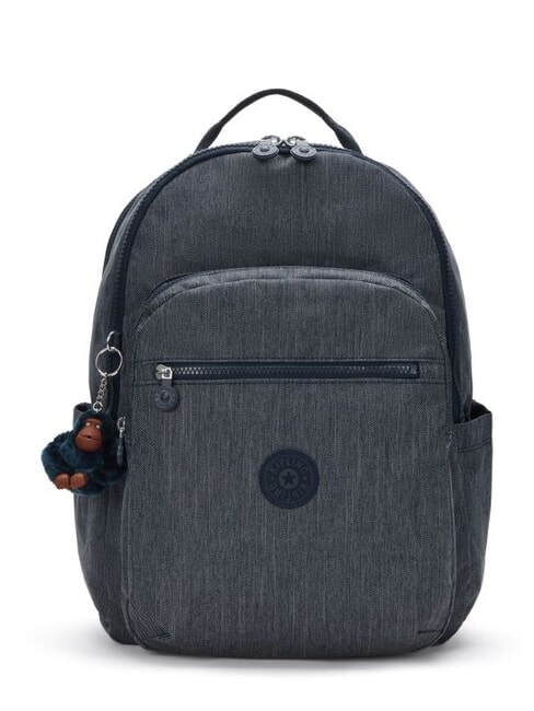KIPLING SEOUL COLLEGE Zaino con tasca porta pc 15" marinenavy - Zaini Scuola & Tempo Libero
