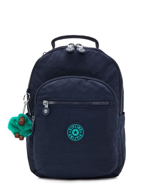 KIPLING SEOUL SMALL Zaino  blue green block - Zaini Scuola & Tempo Libero