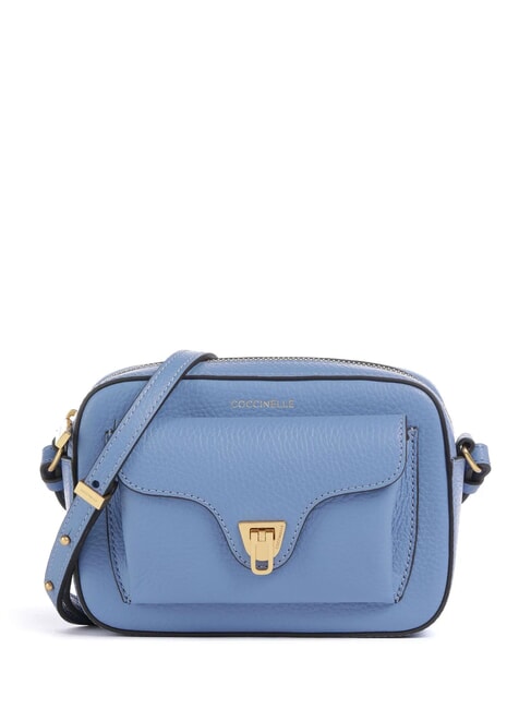 COCCINELLE BEAT SOFT Borsa tracolla pelle martellata azul - Borse Donna