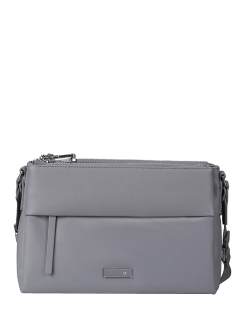 SAMSONITE ZALIA 3.0  Borsa a tracolla silver grey - Borse Donna