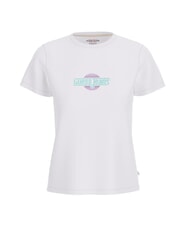 GUESS JEANS SS CN REGULAR T-shirt a maniche corte purwhite - T-shirt e Top Donna - 1