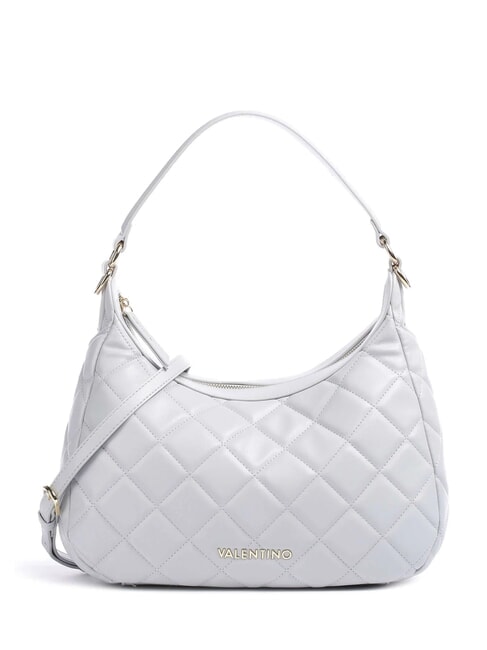 MARIO VALENTINO OCARINA Borsa hobo trapuntata con tracolla perla - Borse Donna