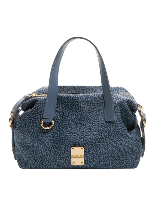 BORBONESE TEAPOT Borsa a bauletto con tracolla denim - Borse Donna