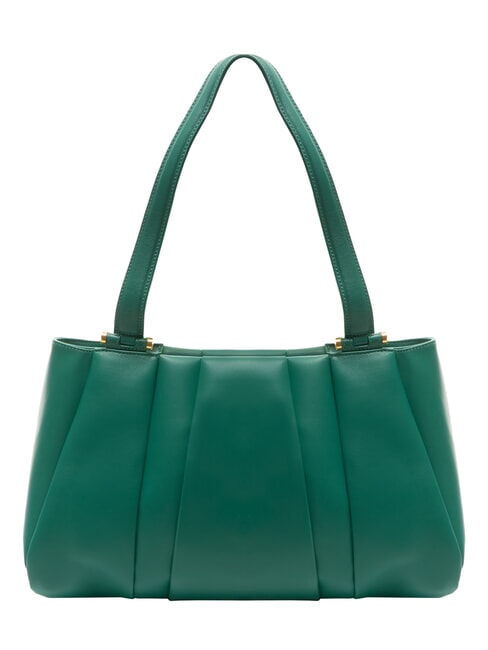 BORBONESE L ECLAIR  Maxi Bag a spalla, in pelle forest - Borse Donna