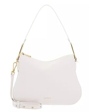 COCCINELLE MAGIE SOFT Borsa a spalla in pelle con tracolla blanco - Borse Donna - 1