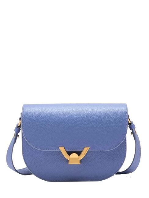 COCCINELLE DEW Borsa tracolla pelle martellata azul - Borse Donna