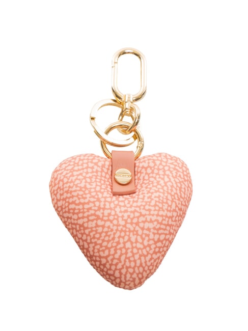 BORBONESE KEYRING Cuore Portachiavi con charm lipstick - Portachiavi