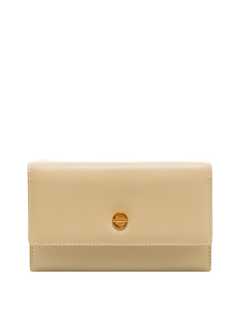 BORBONESE VITE  Portafoglio in pelle sabbia - Portafogli Donna