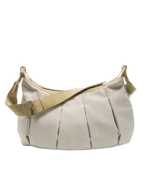 BORBONESE CROISSANT HOBO MEDIUM Borsa a spalla con tracolla kaki - Borse Donna