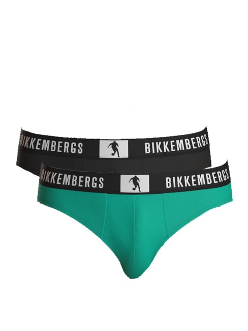 BIKKEMBERGS NEW PUPINO BRIEF 2 slip ocean - Slip Uomo