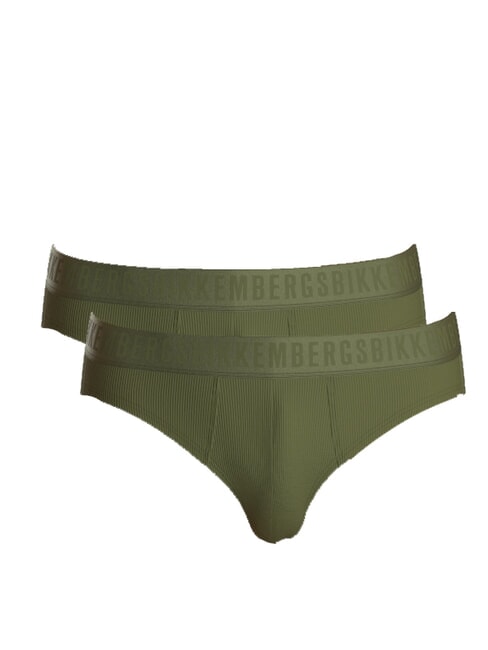 BIKKEMBERGS NEW CLASSIC BRIEF 2 slip military - Slip Uomo