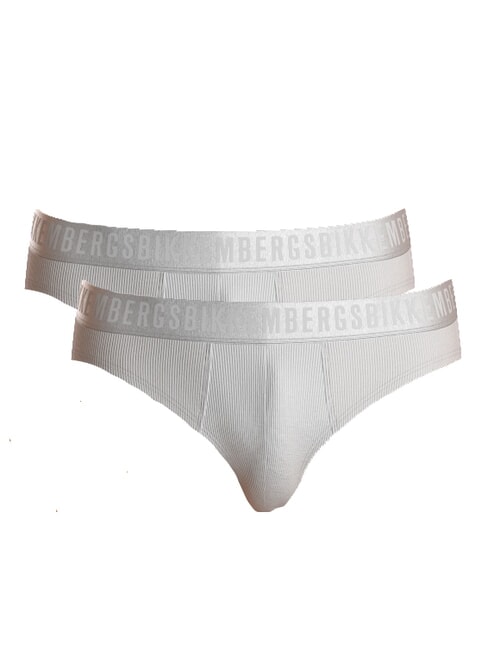BIKKEMBERGS NEW CLASSIC BRIEF 2 slip white - Slip Uomo
