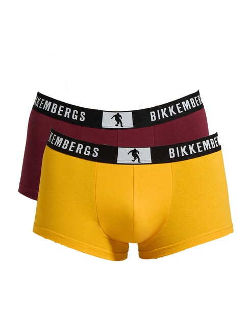 BIKKEMBERGS NEW PUPINO TRUNK 2 boxer sunset - Slip Uomo