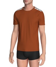 BIKKEMBERGS ELASTIC T-shirt brown - T-shirt Uomo - 1