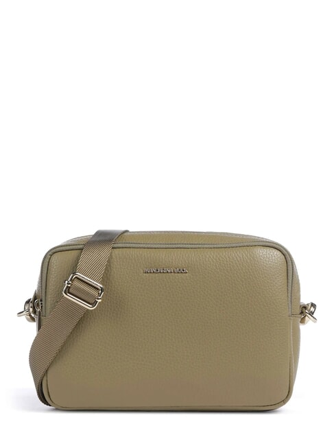 MANDARINA DUCK MELLOW LEATHER Borsa camera case in pelle aloe - Borse Donna