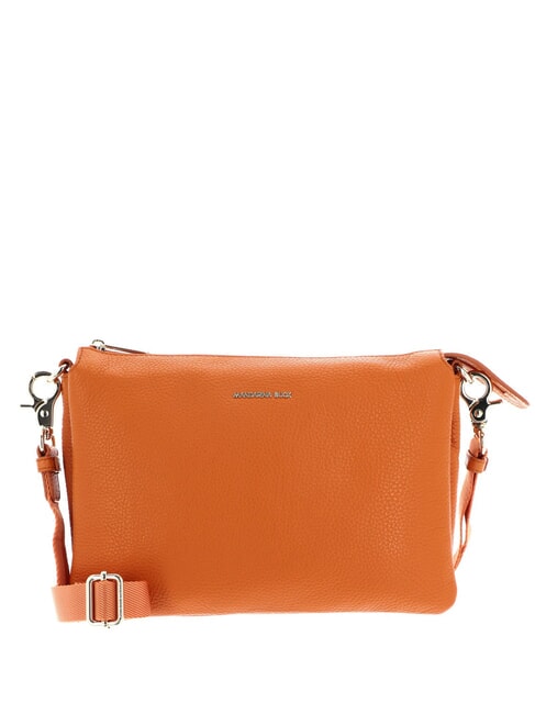MANDARINA DUCK MELLOW LEATHER Borsa in pelle due scomparti marmalade - Borse Donna