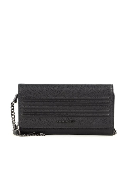 MANDARINA DUCK I-CON Pochette portafoglio in pelle Nero - Portafogli Donna