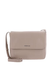 MANDARINA DUCK MELLOW LEATHER Borsa a tracolla in pelle con patta - Borse Donna