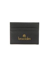BRACCIALINI BASIC Porta carte credito pelle nero - Portafogli Donna - 1