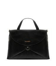 BRACCIALINI NAOMI Borsa a cartelletta in pelle nero - Borse Donna - 1