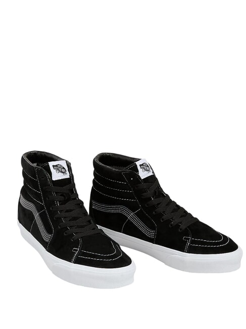 VANS SK8-HI  Sneakers in pelle pig suede black - Scarpe Unisex