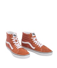 VANS SK8-HI  Sneakers in pelle color theory auburn - Scarpe Unisex - 1