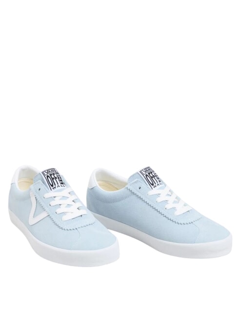 VANS SPORT LOW  Sneakers in pelle baby blue/white - Scarpe Unisex