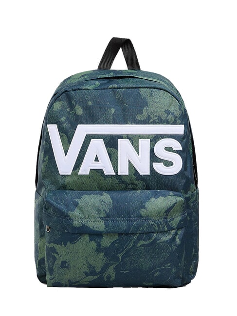 VANS OLD SKOOL DROP V  Zaino porta PC 15" dress blues/dark forest - Zaini Scuola & Tempo Libero