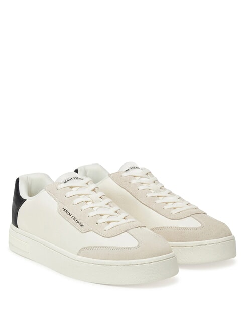 ARMANI EXCHANGE A|X Sneakers off white+black - Scarpe Uomo