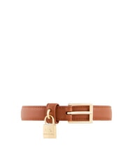 ARMANI EXCHANGE LOCK Cintura con charm  - Cinture