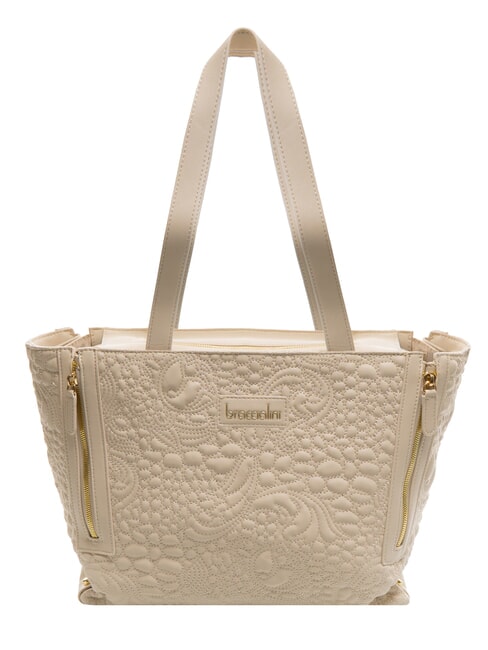 BRACCIALINI GINGER Borsa shopping a spalla cipria - Borse Donna