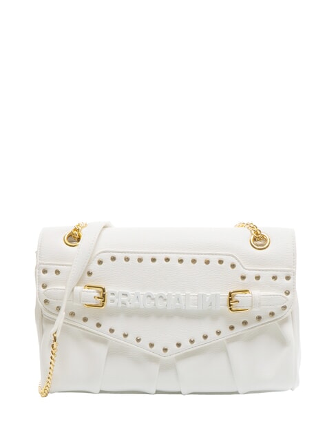 BRACCIALINI GISELLE Borsa convertible con flap bianco - Borse Donna