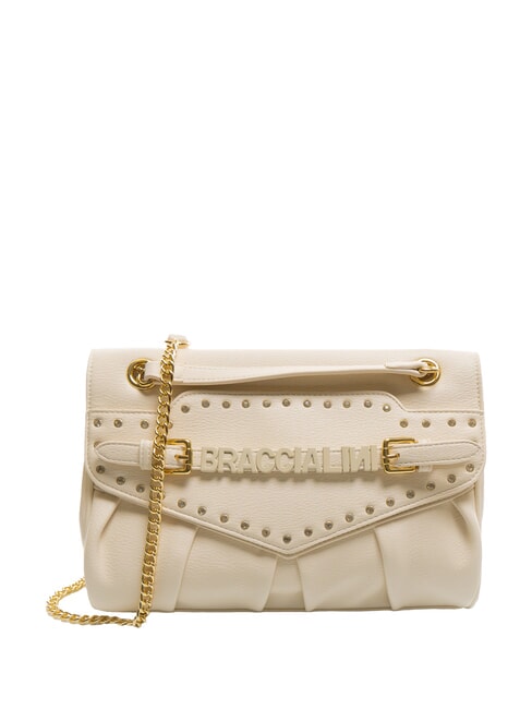 BRACCIALINI GISELLE Borsa convertible con flap beige - Borse Donna