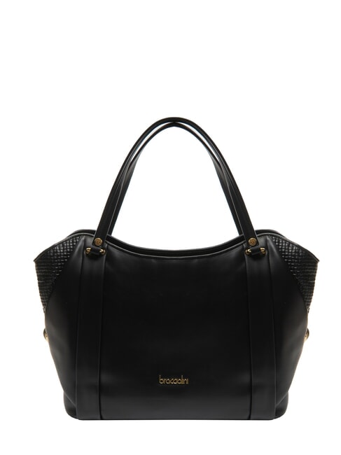 BRACCIALINI NAOMI Borsa a spalla in pelle nero - Borse Donna