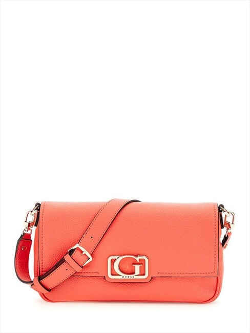 GUESS CIRCE Borsa a spalla, con tracolla coral red - Borse Donna